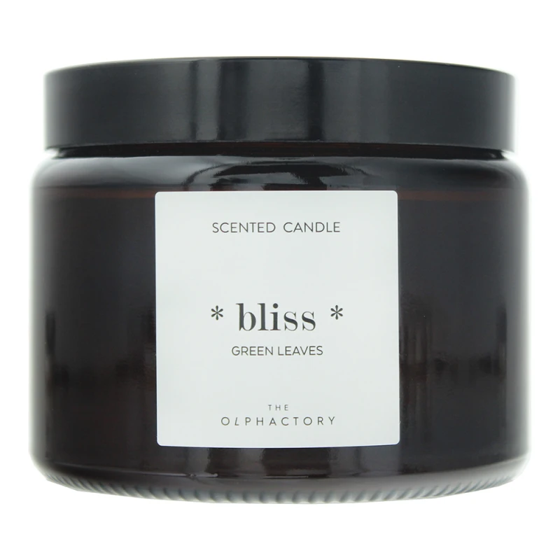 Image of The Olphactory Bliss Green Leaves Scented Candle 360g