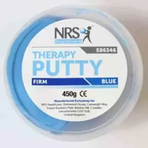 Image of Nrs Healthcare Resistance Therapy Putty Firm Resistance 450G - Blue