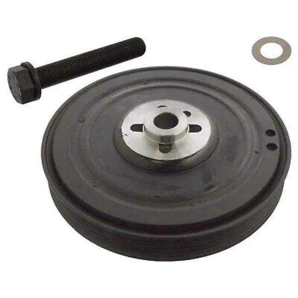 Image of FEBI BILSTEIN Crankshaft Pulley ProKit Ø: 192,5mm 106526 Belt Pulley, crankshaft VW,AUDI,VOLVO