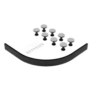 Image of Hudson Reed Leg Set Suitable For 1000-1200 Quad & Offset Trays - Slate Grey