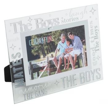 Image of 6" x 4" - CELEBRATIONS Friends & Family Frame - THE BOYS