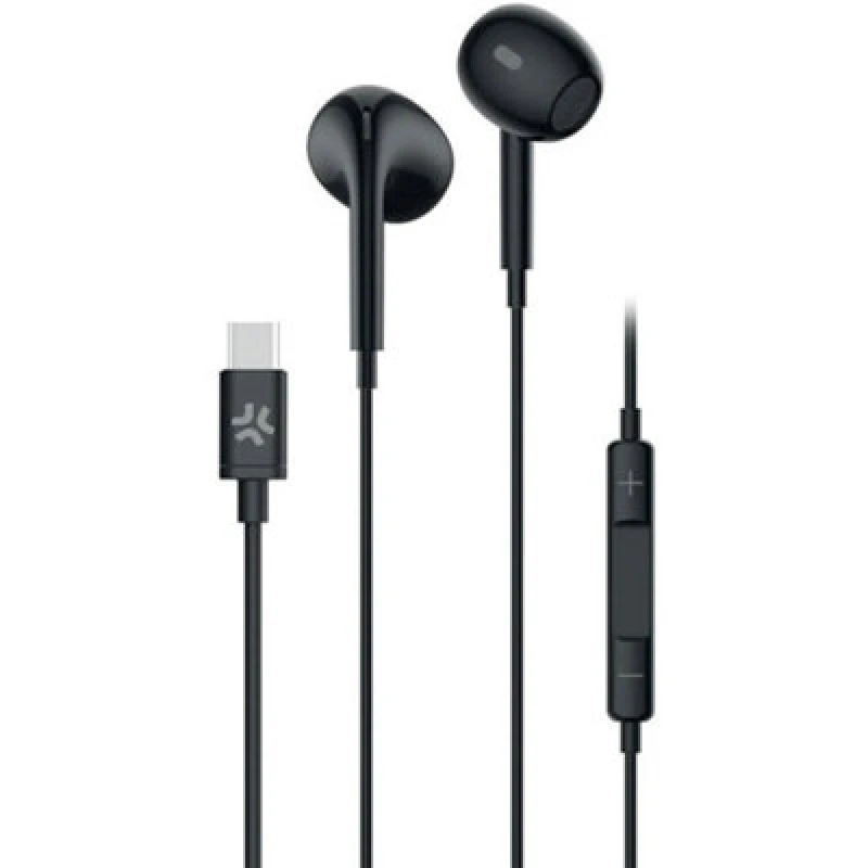 Image of Celly Drop Stereo Earbuds Usb-C Black