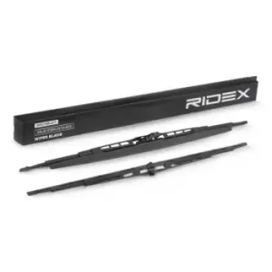 Image of RIDEX Wiper blade 298W0243 Windscreen wiper,Window wiper AUDI,BMW,FORD,A6 Avant (4B5, C5),A6 Limousine (4B2, C5),A8 (4D2, 4D8),Allroad (4BH, C5)