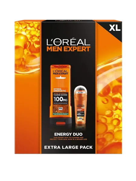 Image of LOreal Paris Men Expert Energy Duo XL Gift Set For Him (Worth £29)