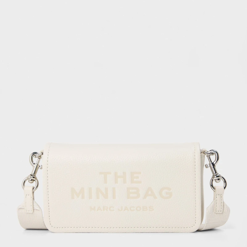 Image of Marc Jacobs Leather Mini Bag COTTON female One Size