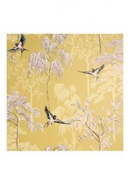 Image of Arthouse Japanese Garden Vinyl Wallpaper