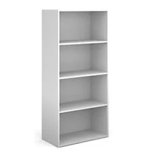 Image of Dams International Bookcase with 3 Shelves Contract 25 756 x 408 x 1630 mm White