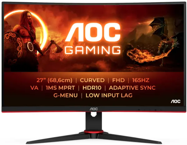 Image of AOC 27" C27G2E/BK Full HD Gaming LED Monitor