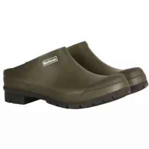 Image of Barbour Mens Quinn Rubber Mule Olive 8