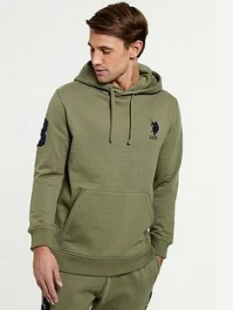 Image of U.S. Polo Assn. Player 3 Overhead Bb Hoodie - Green