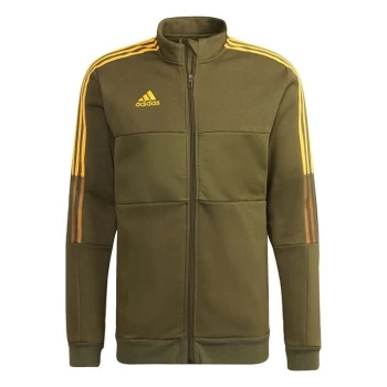 Image of adidas Tiro Winterized Track Top Mens - Focus Olive