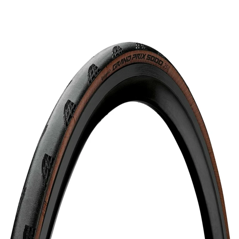 Image of Continental Continental - grand prix 5000 tyre - foldable blackchili compound black/transparent: black/transparent 700 x 28C TYCGP5000T 114595