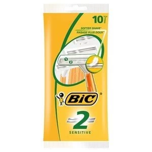 Image of BIC 2 Sensitive Shaver Pack x 10