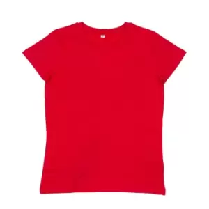 Image of Mantis Womens/Ladies Organic T-Shirt (S) (Red)