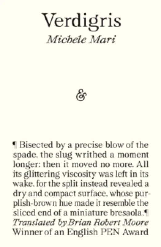 Image of Verdigris Paperback / softback