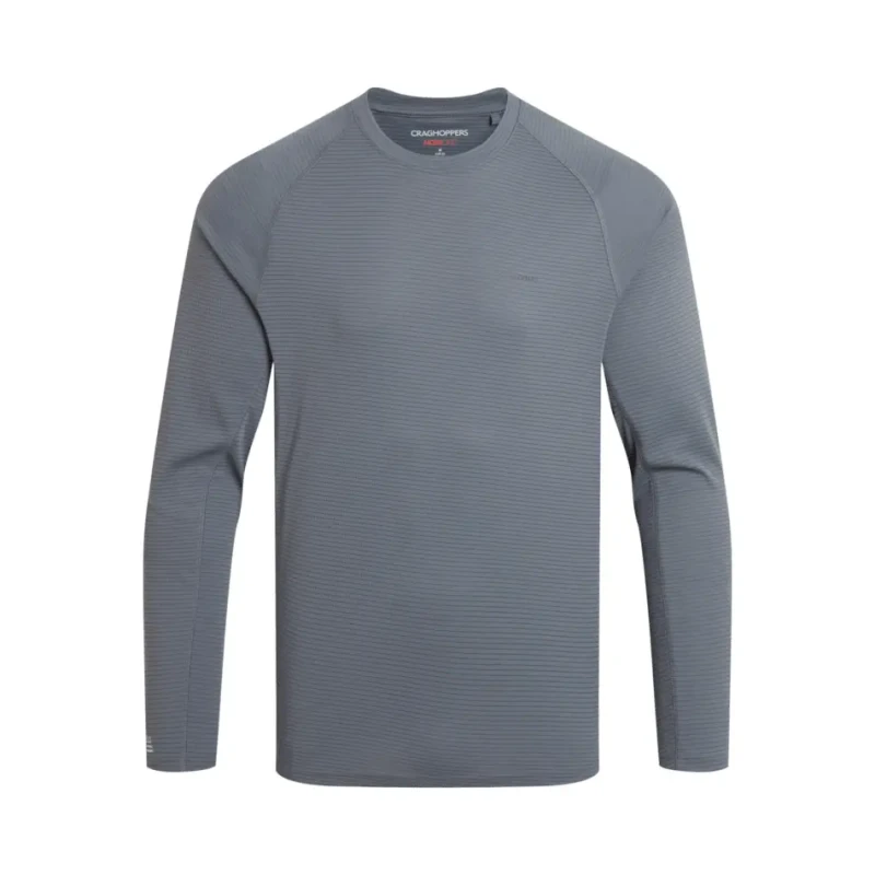 Image of Long Sleeve Jersey Craghoppers NosiLife SolarShield+ Gris Male 2XL