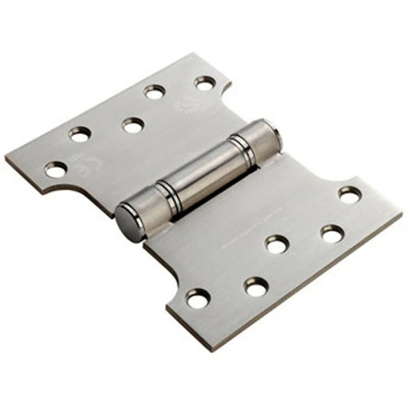 Image of Loops PAIR 101.6 x 127 x 3mm Parliament Hinge Satin Stainless Steel Internal Door Metallics