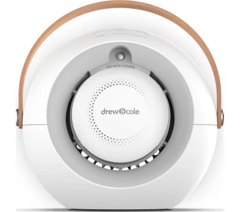 Image of SMART AIR Humi Portable 6.8" Hot & Cool Desk Fan - White