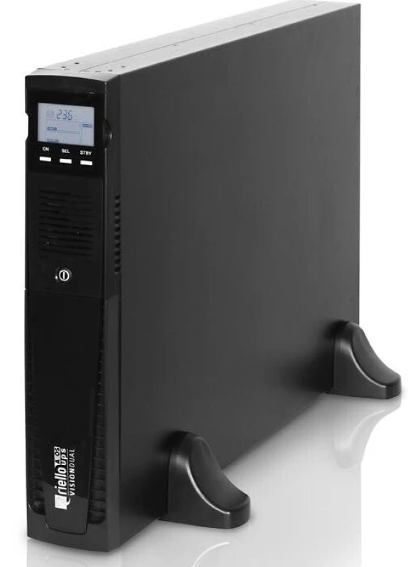 Image of Riello Riello Vision Dual 3000 uninterruptible power supply (UPS) 3 kVA 2700 W 9 AC outlet(s) VSD 3000