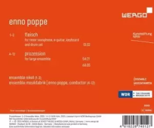 Image of Enno Poppe - Enno Poppe: Prozession CD Album - Used