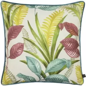 Image of Prestigious Textiles Sumba Leaf Cushion Cover (50cm x 50cm) (Rhumba)