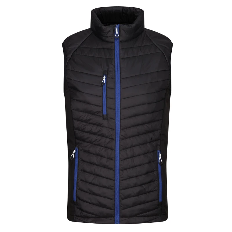 Image of Regatta Professional Mens Quilted Hybrid Gilet in Baby Blue Size: Small Baby Blue Male S