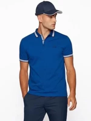Image of Hugo Boss Athleisure Golf Paddy Polo Shirt Bright Blue Size L Men