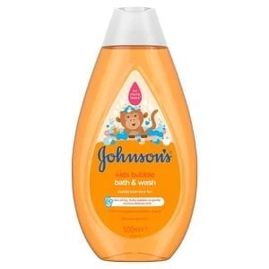 Image of Johnsons Kids Bubble Bath & Wash 500ml