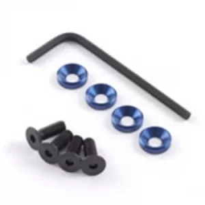 Image of Fastrax M4 Engine Mounts W/F.H.Screws Blue