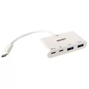 Image of Lindy 4 Port USB 3.1 Gen 2 Type C Hub