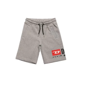 Image of Diesel PSHORTCUTY boys's Childrens shorts in Grey - Sizes 8 years,10 years,12 years,14 years,16 years