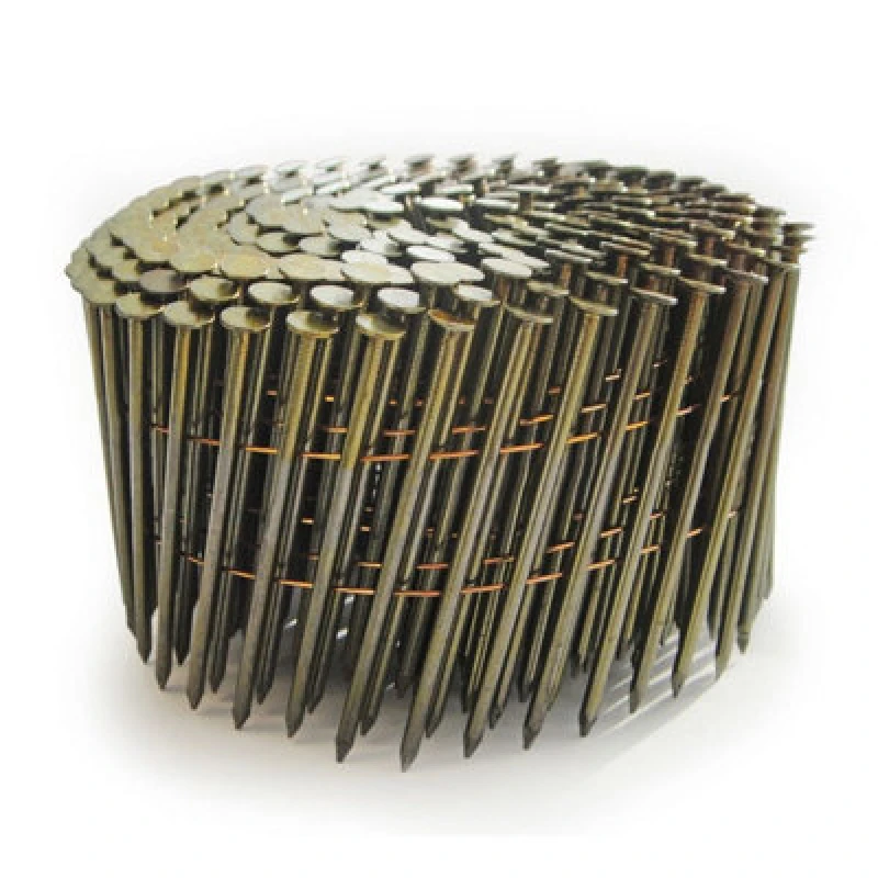 Image of Tacwise 0423 2.5 X 50mm Flat Top Coil Nails Galv Ring - 9000 - Fcn55V Jcn90V