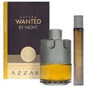 Image of Azzaro Wanted By Night Gift Set Eau de Parfum 100ml Eau de Parfum + 15ml Eau de Parfum