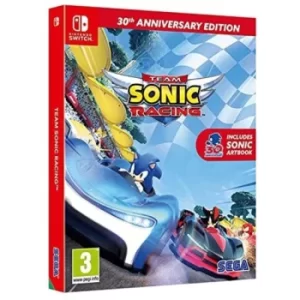 Image of Team Sonic Racing 30th Anniversary Edition Nintendo Switch Game