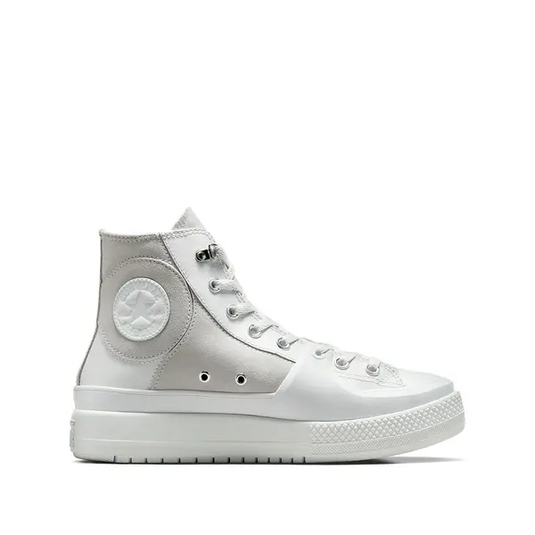 Image of Construct Everyday Essentials Leather High Top Trainers