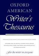 Image of oxford american writers thesaurus