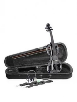Image of Stagg Stagg Evn X Electric Violin Outfit - Black