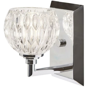 Image of Serena - 1 Light Wall Light - Polished Chrome Finish, G9 - Elstead