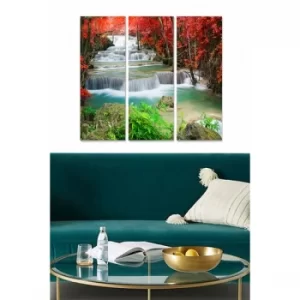 Image of MDF223486429 Multicolor Decorative MDF Painting (3 Pieces)