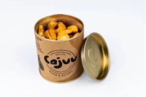 Image of Cajuu Vanilla Salted Caramel Cashew Tube 80g