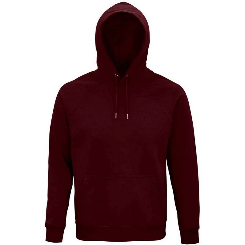 Image of SOL'S Mens Stellar Hoodie in Burgundy Size: Small Burgundy Male S