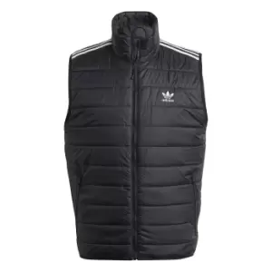 Image of Adidas Originals Padded Vest, Black, Male, Jackets & Outerwear, HL9217