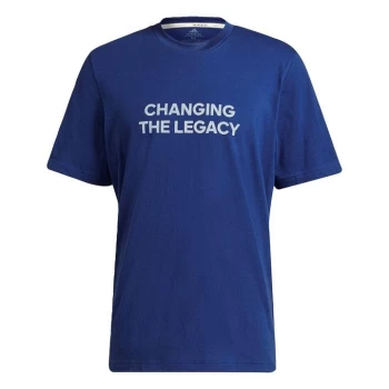 Image of adidas Short Sleeve Graphic T-Shirt Mens - Victory Blue