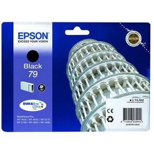 Image of Epson Tower of Pisa 79 Black Ink Cartridge