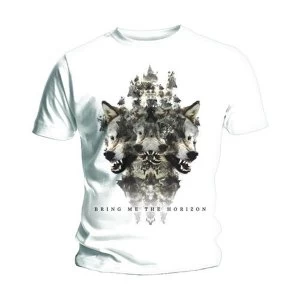 Image of Bring Me The Horizon - Wolven Version 2 Unisex XX-Large T-Shirt - White