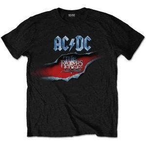 Image of AC/DC - The Razors Edge Mens Medium T-Shirt - Black