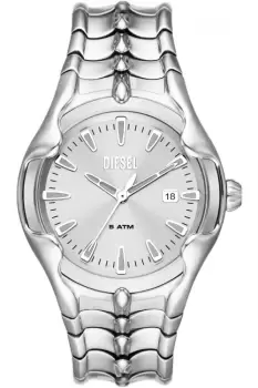 Image of Diesel Mens Vert Three-Hand Date, Stainless Steel Watch, DZ2185