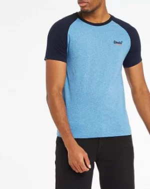 Image of Superdry Original Label Baseball T-Shirt