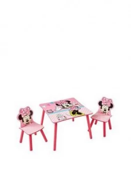 Image of Minnie Mouse Table and 2 Chairs by HelloHome, One Colour