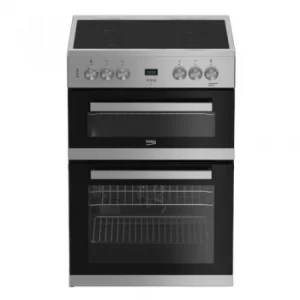 Image of Beko EDC633S Double Oven Electric Cooker
